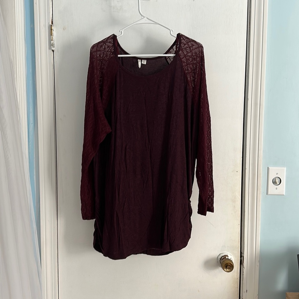 Cato Women’s Maroon Top